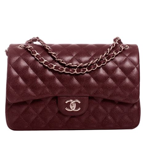 chanel burgundy classic flap bag|25cm chanel flap bag.